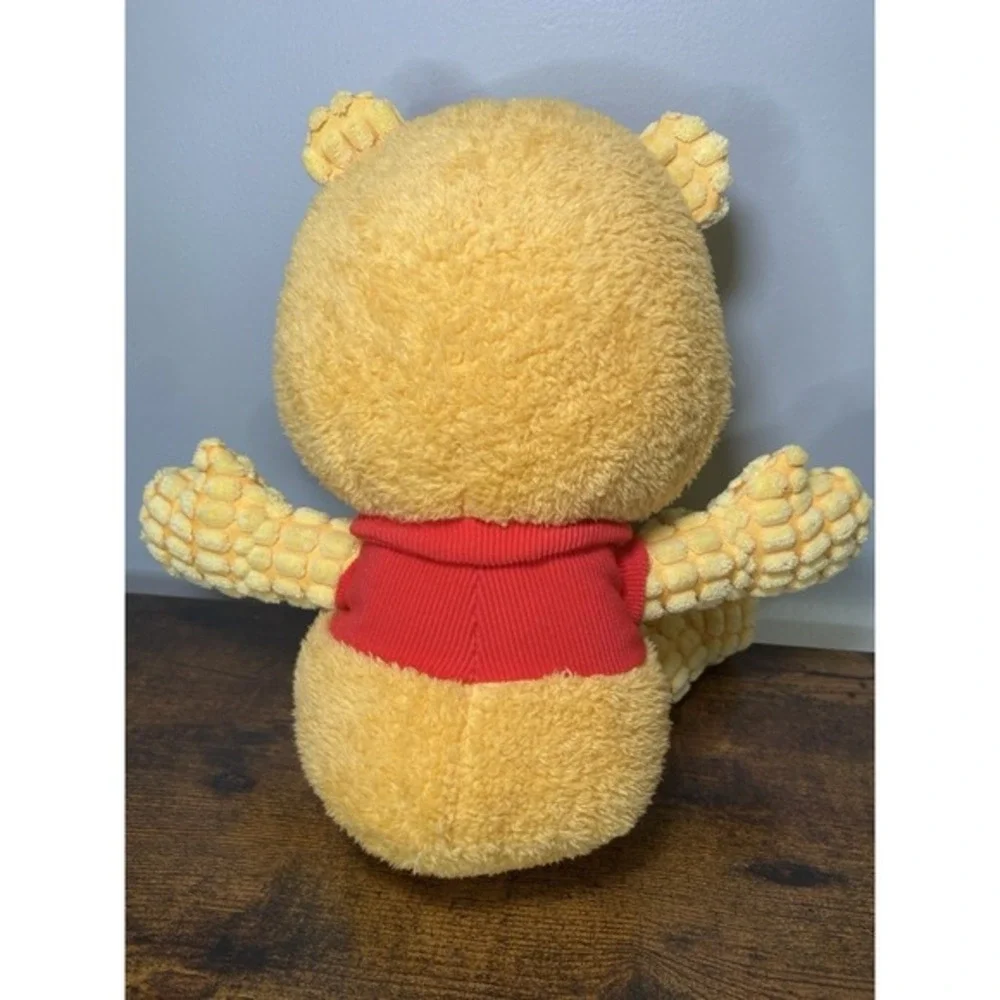 Disney Winnie the Pooh Blissful Buddies‎ Fidget Plush Toy Yellow/Red 16''
